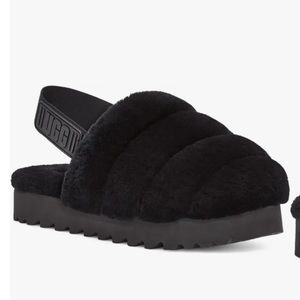Ugg Super Fluff Slingback Slipper